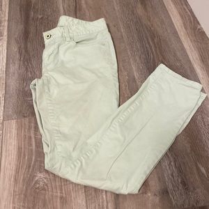 Loft mint modern straight jean